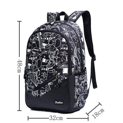 Fashionable Boys High School Backpack